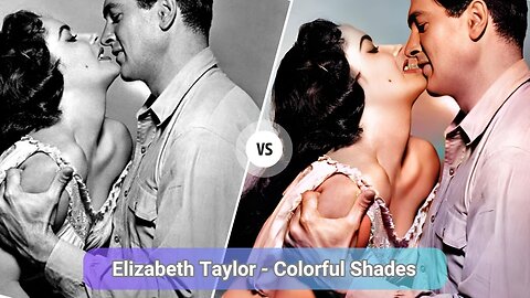 Unveiling the Beauty: Elizabeth Taylor Rare Photos Transformed with Color!