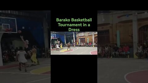 Barako Basketball Tournament in a Dress #Basketball #Barako #Tournament #viralreels #ViralVideo