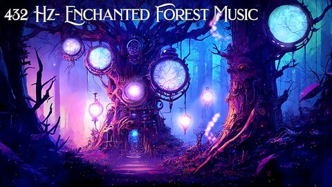 432 Hz, Enchanted Forest Music, Magical Forest Music, Fantasy Forest Music