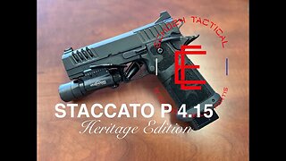 STACCATO P 4.15 Heritage Edition. FIRST SHOTS.... WOW!!