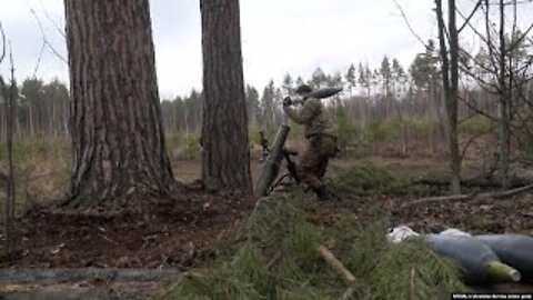 Ukrainian Mortar Teams Use Drones To Spot Their Targets