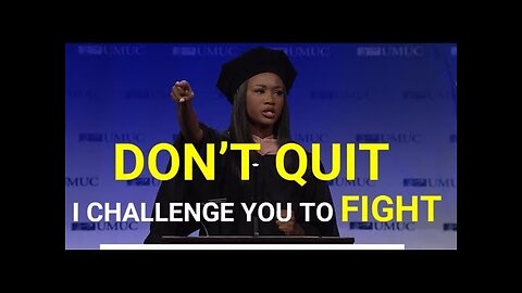 Deshauna Barber 'GIVING UP IS THE BIRTH PLACE OF REGRETS' - Part 1