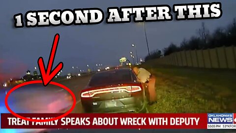 MUST SEE! Cop Nearly Ends New Driver's Life - Parents APPLAUD the BLUE LINE