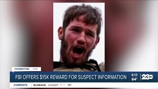 FBI offers $15k reward for suspect information