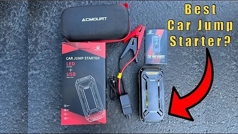 Acmount Car Jump Starter - is this the future?