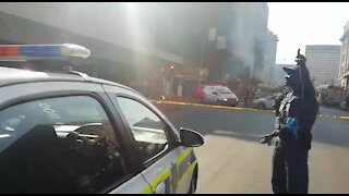 UPDATE 3 - Confusion over cause of fire in Joburg building (TPN)