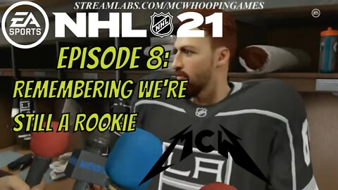 NHL 21 Be a Pro Episode 8: Remembering We're Still a Rookie