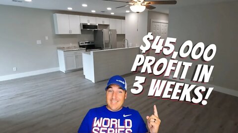 $45,000 Profit in 3 Weeks!