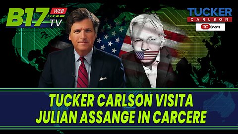 Tucker Carlson visita Julian Assange in carcere