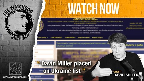 David Miller Placed On Ukraine List