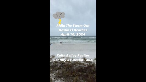 Ridin The Storm Out l Destin Fl Beaches
