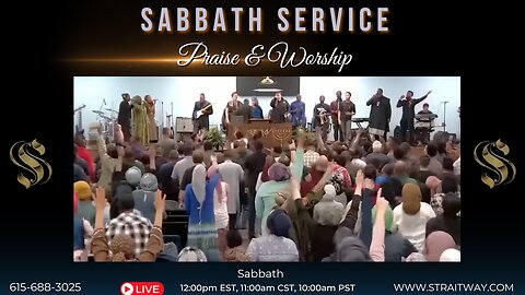 This Sabbath Service 'Praise & Worship' 2024-04-06