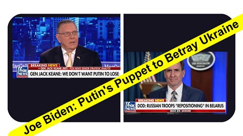 Gen. Jack Keane says Biden doesn't want Ukraine to win * Mar. 30, 2022