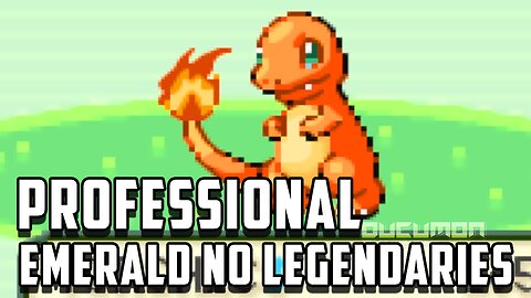 Pokemon Professional Emerald No Legendaries - GBA Hack ROM has 3 ROM to play without Legendaries
