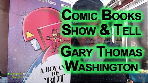 Comic Books: Huge Respect for Gary Thomas Washington’s A Boy and His Bot Holiday Special, Iron Giant