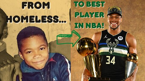 How Giannis Antetokounmpo went from HOMELESS to BEST PLAYER IN NBA!!