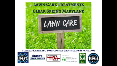 Lawn Care Treatments Clear Spring Maryland Video