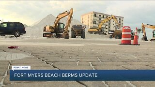 Fort Myers Beach emergency berm project