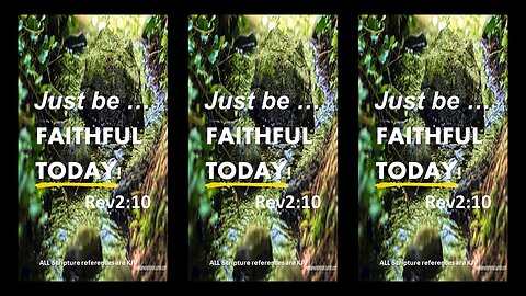 FAITHFUL TODAY | Revelation 2 10