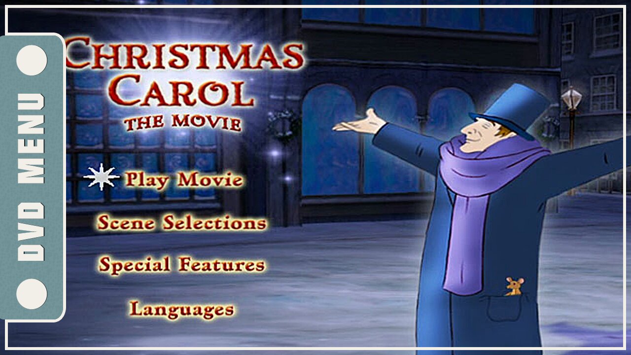 Christmas Carol The Movie 2001 DVD Menus