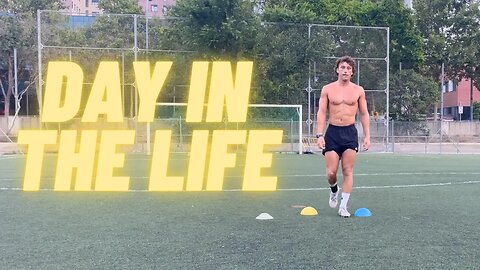 Day In The Life Of A Pro Footballer Living In Barcelona!