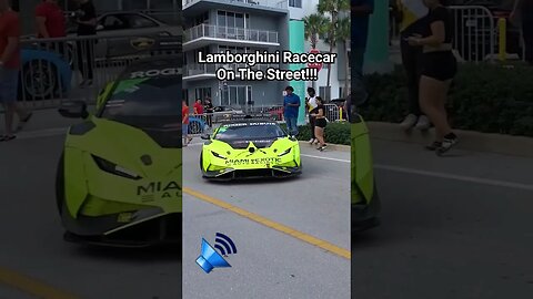 Neon Green Lamborghini! #shorts