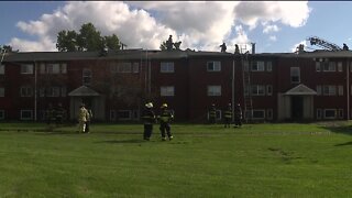 Fire Department responds to apartment fire in Garden Valley neighborhood