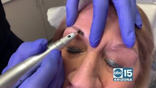 Michele Q can create the perfect permanent eyebrows