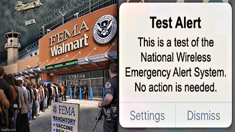 FEMA Test Today - Stay Vigilant Folks!
