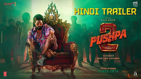 Pushpa 2 - The Rule Hindi Teaser Trailer | Allu Arjun, Rashmika, Fahadh Faasil | DSP, Sukumar