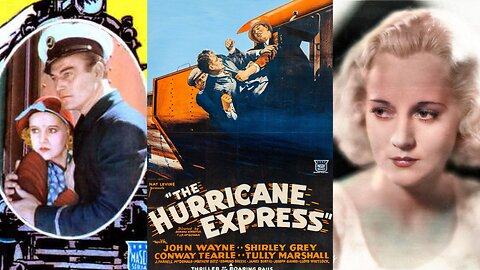 THE HURRICANE EXPRESS - FEATURE (1932) John Wayne & Shirley Grey | Action, Adventure, Crime | B&W