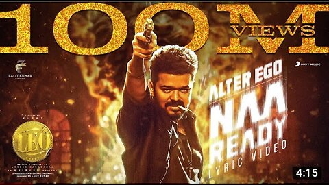 LEO - Naa Ready Lyric Video | Thalapathy Vijay | Lokesh Kanagaraj | Anirudh