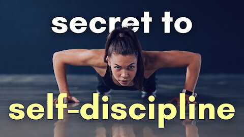 ONLY 3 Steps to BUILD Discipline?✅✅✅ YES!