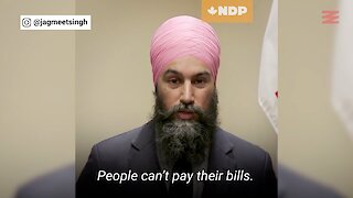 Jagmeet Singh Is Urging The Government To Give Every Canadian $2K Right Now