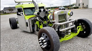 Meet Overkill - The Ultimate Peterbilt RatRod | RIDICULOUS RIDES