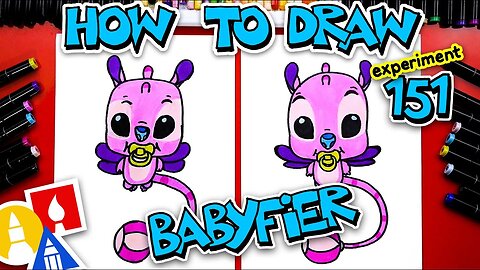 How To Draw Stitch Experiment 151 Babyfier