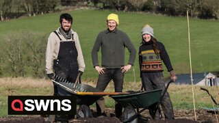 UK friends who started a veg box scheme have crowdfunded £100K to buy their own farm