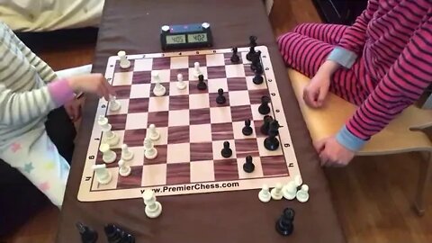 Serena Cuellar vs Markus Cuellar, Game 2, Chess960, 4/13/2020