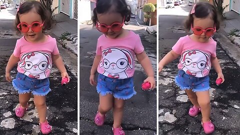 Mini Influencer Shows Off Her Adorably Dance Moves