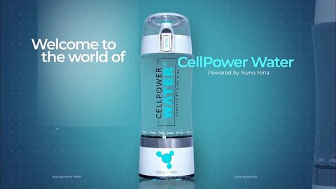 CellPower water by Nuno Nina - Hydrogen water for your health