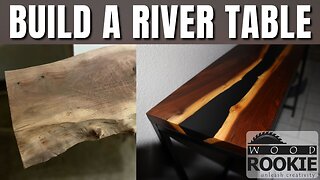 DIY Epoxy River Table Build