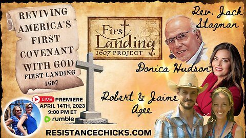 INTERVIEW! Reviving America's First Covenant with God: First Landing 1607