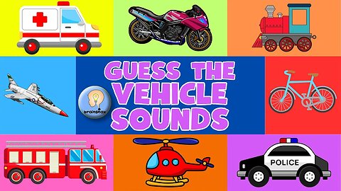 Transportation Quiz Game for Kids: Identify Vehicle Sounds and Have Fun!