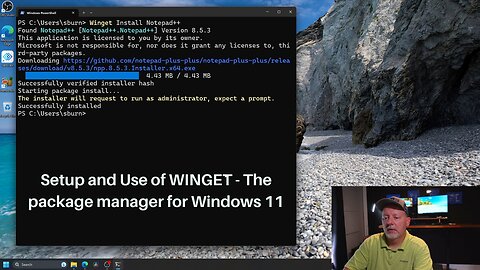 Setup and Use of the Winget Package Manager for Windows 11 #Windows11