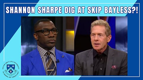 Shannon Sharpe Dig at Skip Bayless?! Unc: I Respect Players Too Much to Be Reckless w/ Commentary!
