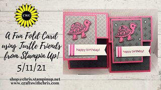 Make this simple Fun Fold card Using Stampin' Up! products!