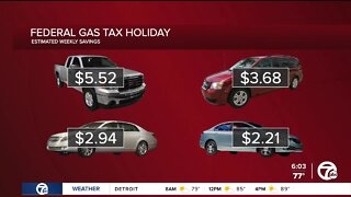 President Biden backs plan for a federal gas tax holiday