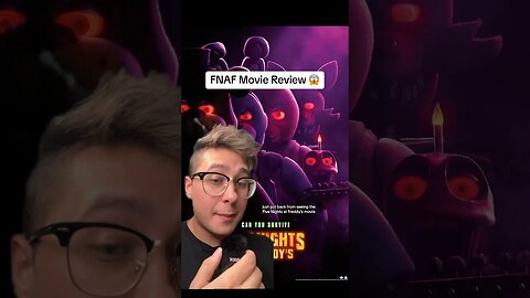 FNAF Movie Review #scary #fnaf #moviereview