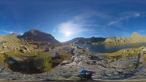 #vr360 Lever de soleil sur la Vallée des Merveilles