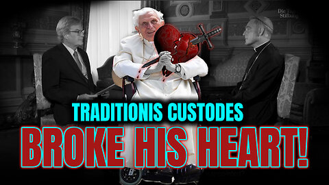 Gänswein says🚩Pope Benedict XVI was "Heart-Broken" over Traditionis Custodes!😡